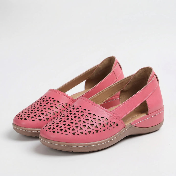 Sandriva - Espadrillas basse con zeppa da infilare