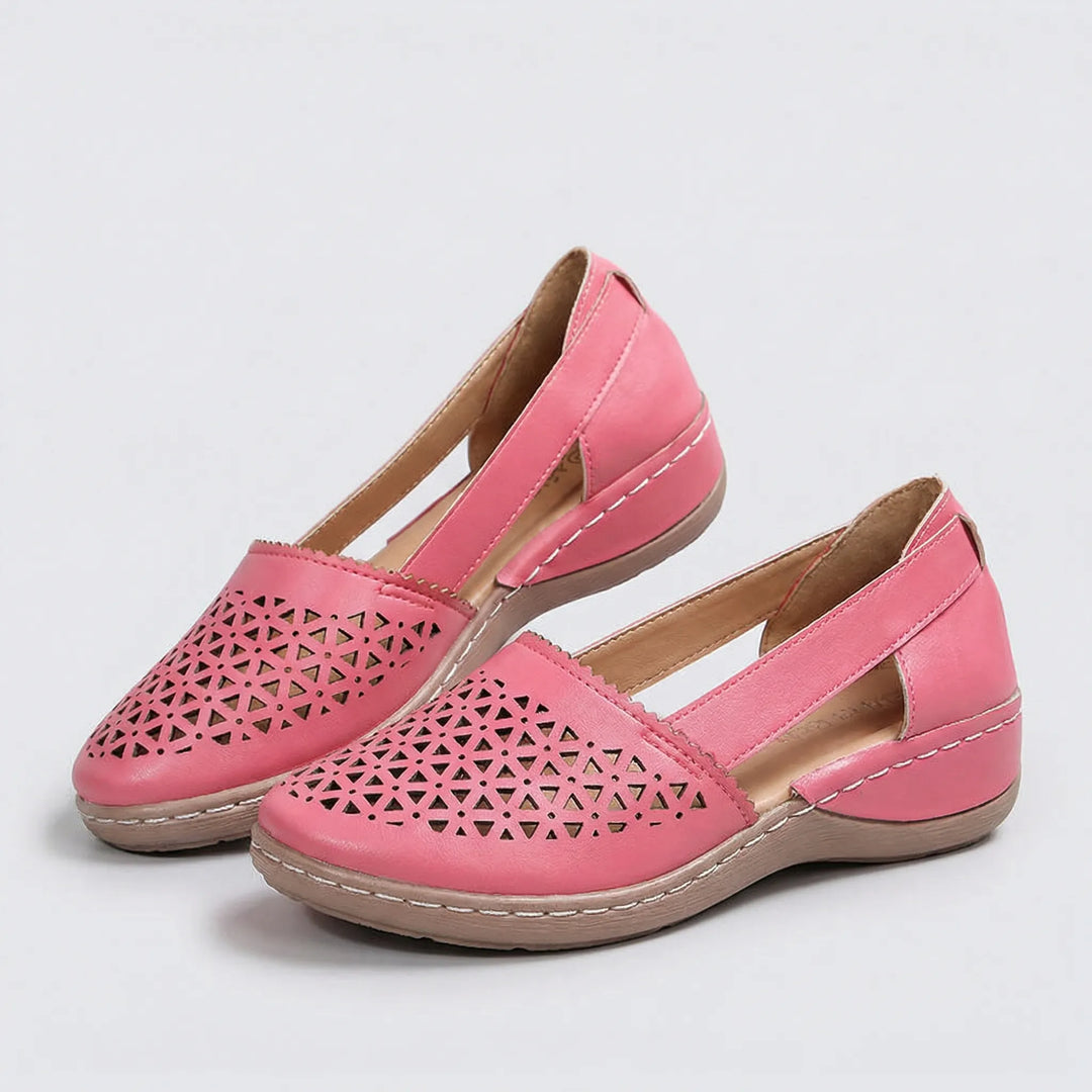 Sandriva - Espadrillas basse con zeppa da infilare