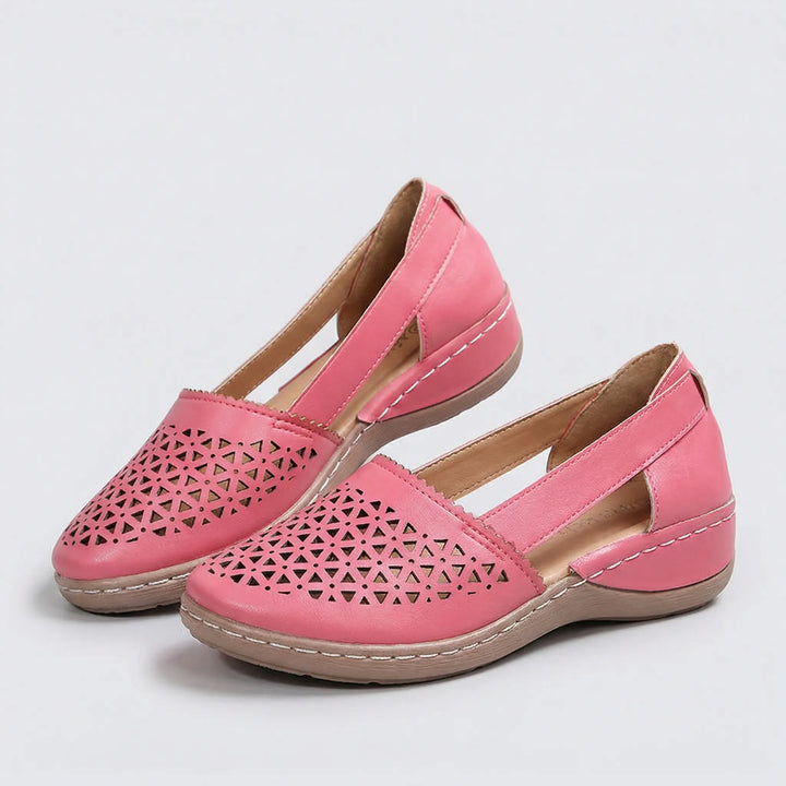 Sandriva - Espadrillas basse con zeppa da infilare