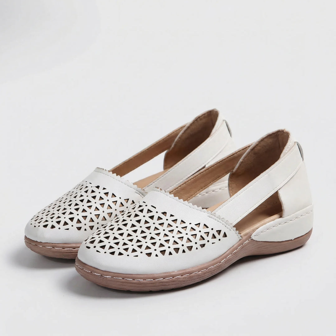 Sandriva - Espadrillas basse con zeppa da infilare