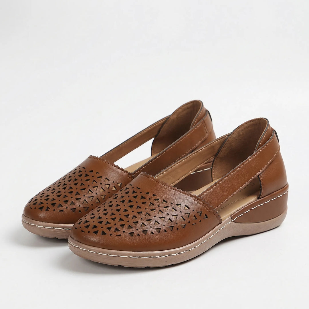 Sandriva - Espadrillas basse con zeppa da infilare