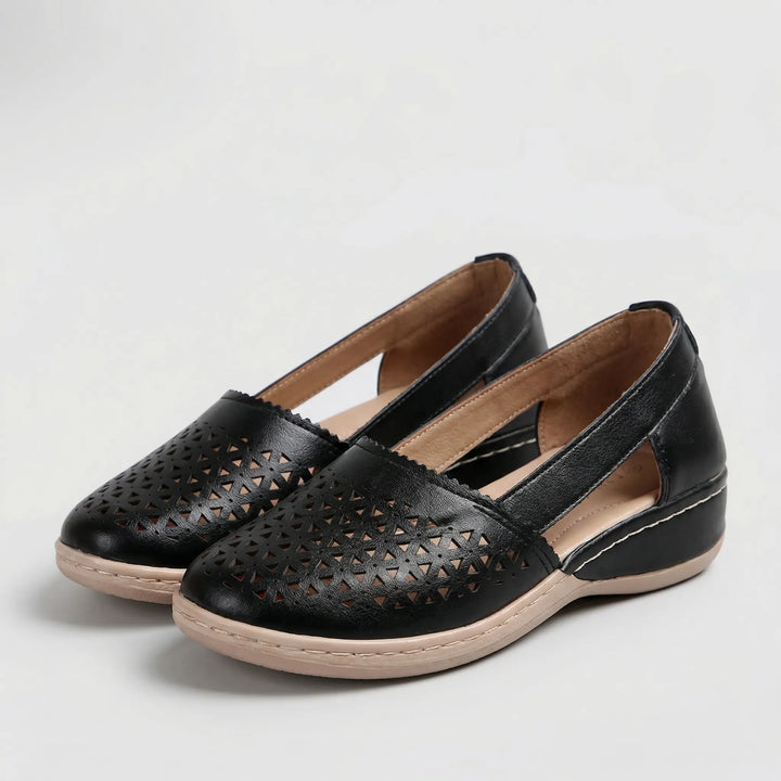 Sandriva - Espadrillas basse con zeppa da infilare