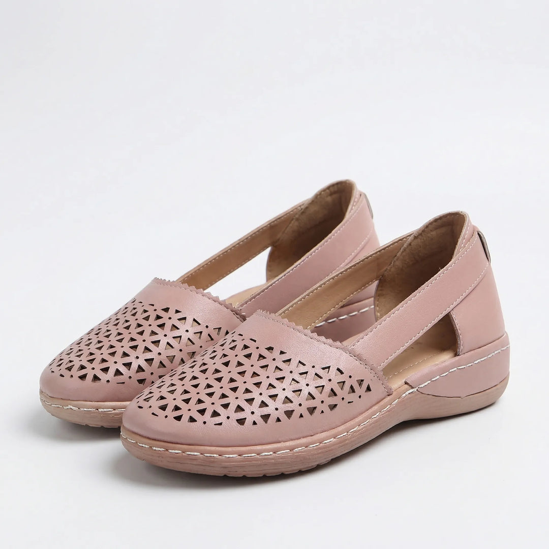 Sandriva - Espadrillas basse con zeppa da infilare