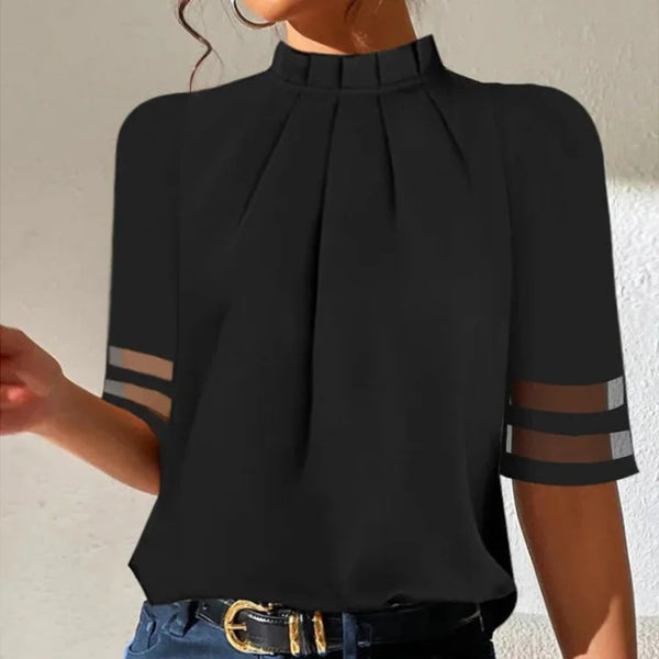 Blusa con spalle scoperte da donna