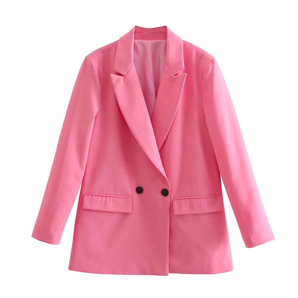 Elegante blazer doppiopetto da donna