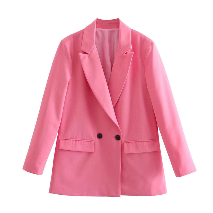 Elegante blazer doppiopetto da donna