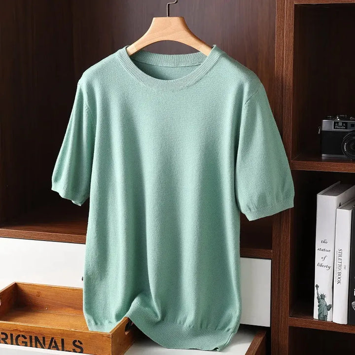 T-Shirt Collo Rotondo da Uomo – Basics Elevati per Uso Quotidiano