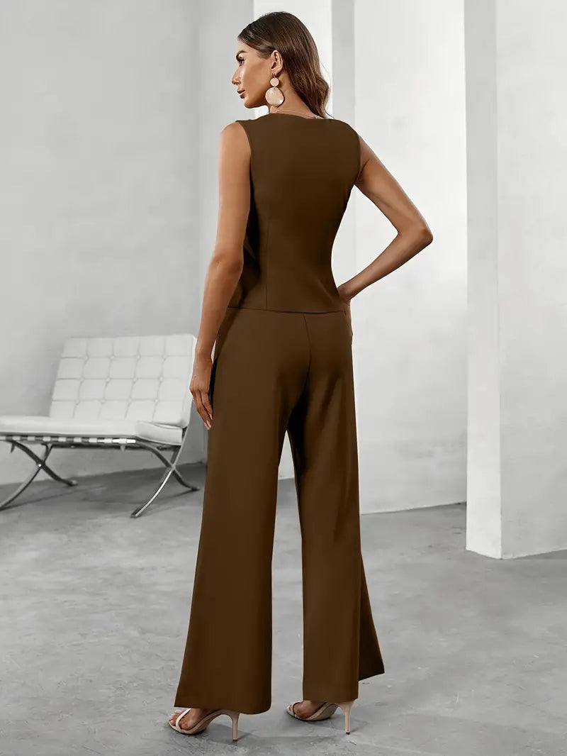 Completo sartoriale blazer e pantaloni da donna