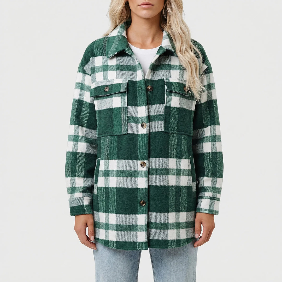 Shacква - Camicia a quadri dalla vestibilità comoda