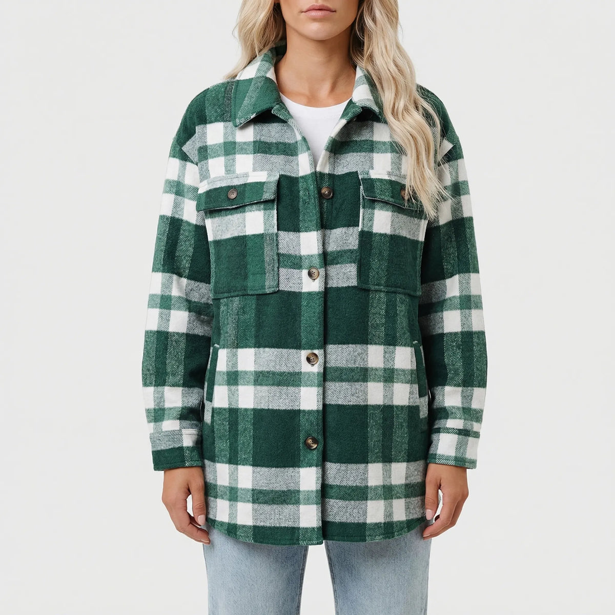 Camicia Overshirt Plaid Fit Comodo