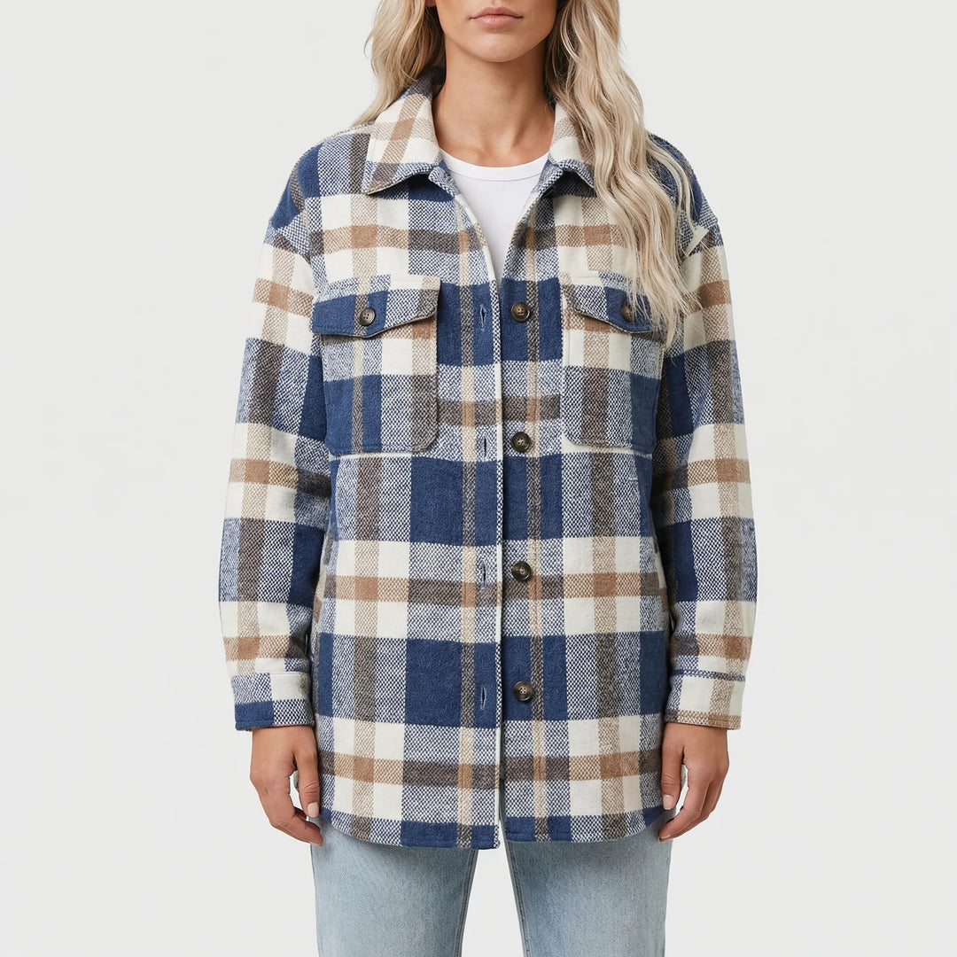 Shacква - Camicia a quadri dalla vestibilità comoda