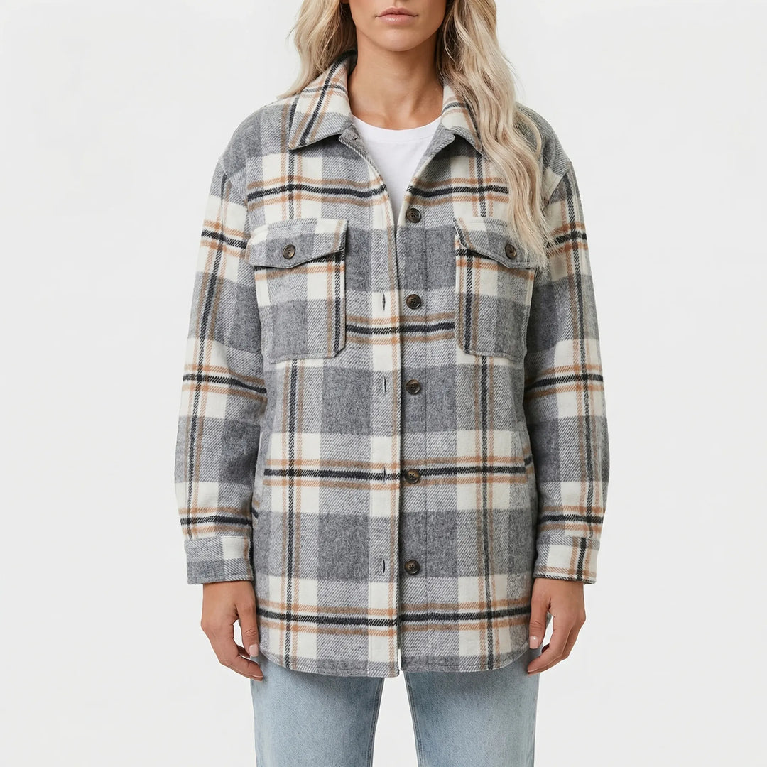 Shacква - Camicia a quadri dalla vestibilità comoda