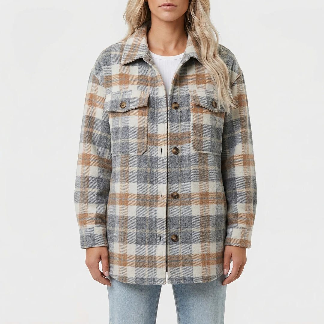Shacква - Camicia a quadri dalla vestibilità comoda