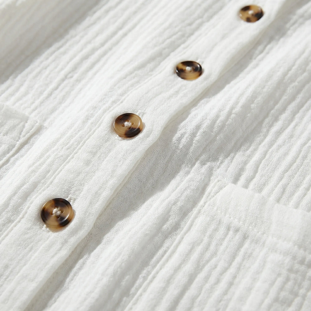 Shirtelle - Abito chemisier midi con bottoni sul davanti