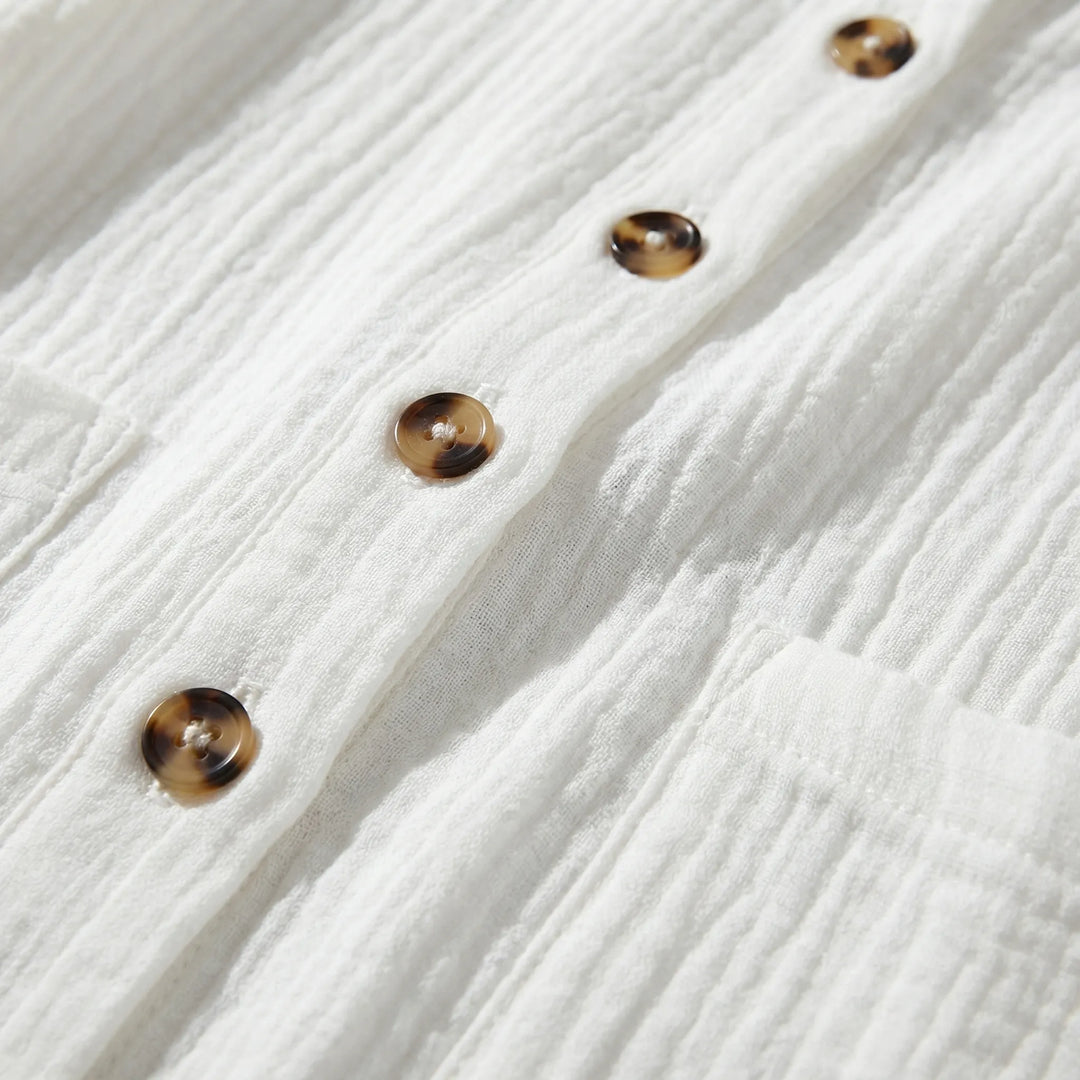 Shirtelle - Abito chemisier midi con bottoni sul davanti
