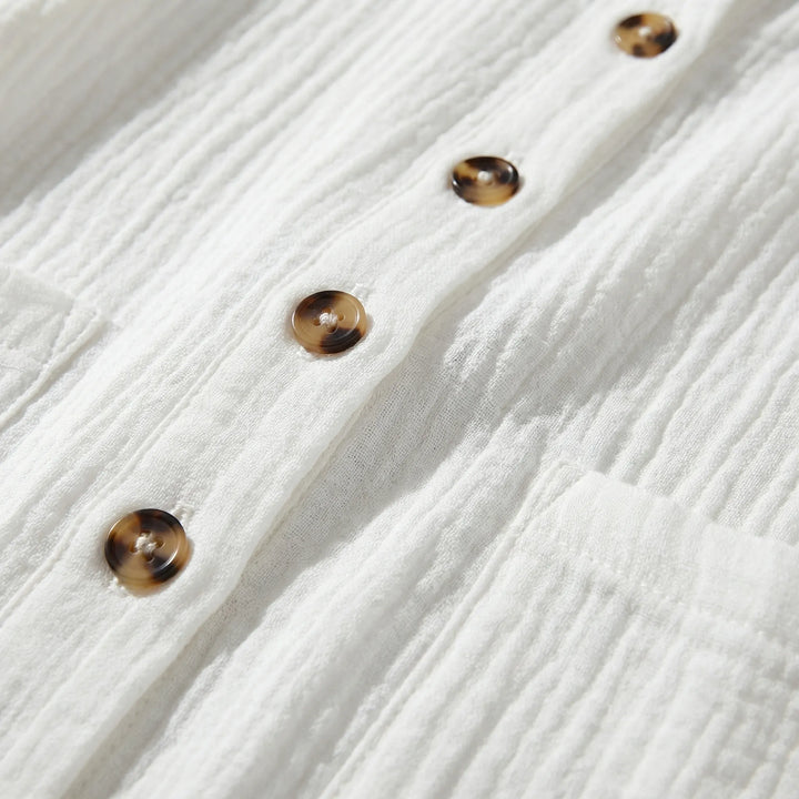 Shirtelle - Abito chemisier midi con bottoni sul davanti