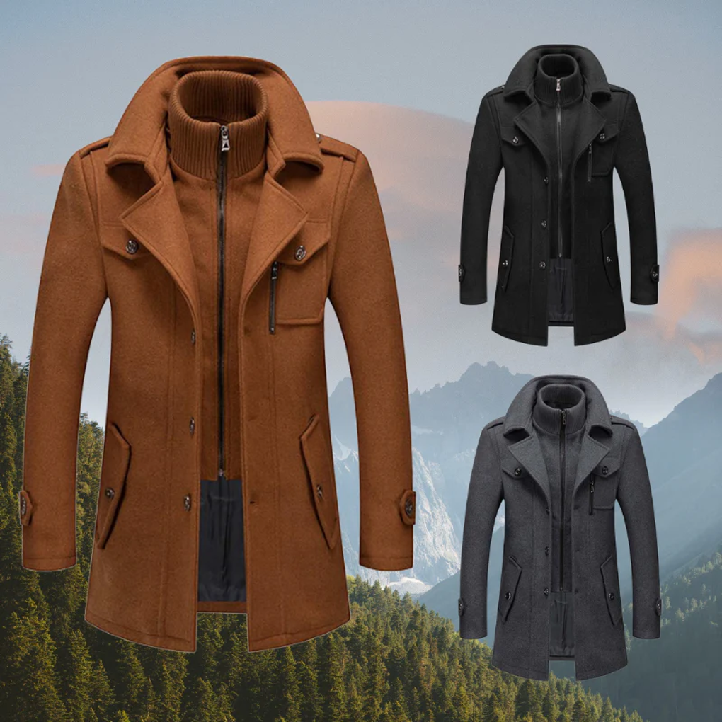 Cappotto da Uomo – Design alla Moda con Appeal Moderno
