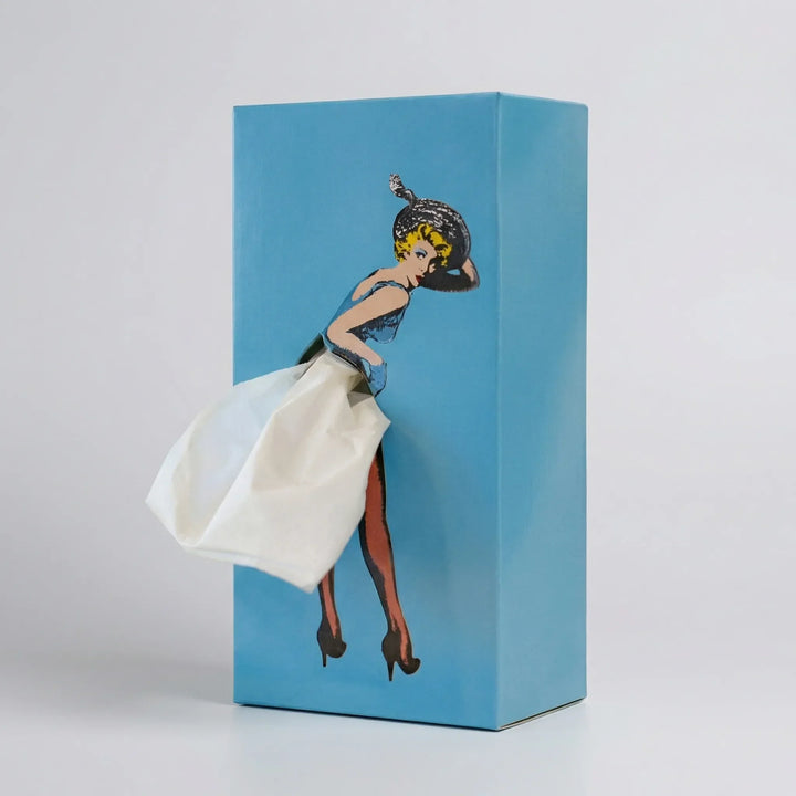 Skirtisse - Porta fazzoletti decorativo vintage in stile Pop-Art
