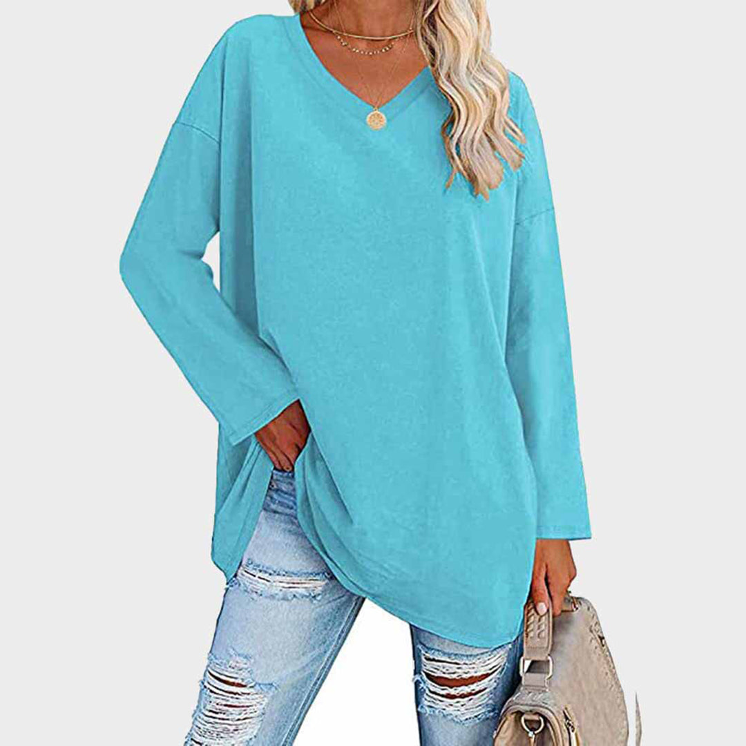 Top Elegante a Lungo Manico per Donne