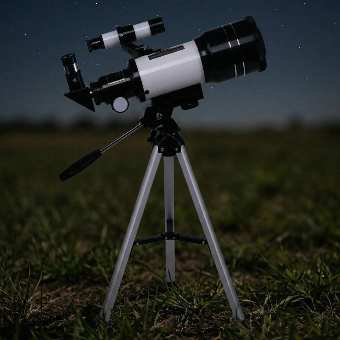 Skyvalon - Telescopio rifrattore da 70 mm con treppiede
