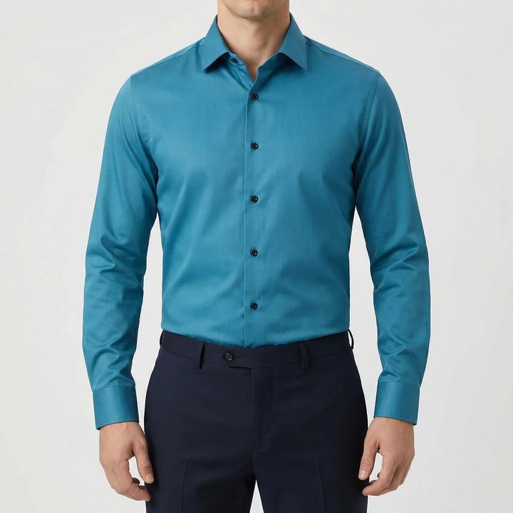 Slexon - Camicia elegante a maniche lunghe dalla vestibilità slim