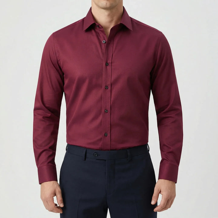 Slexon - Camicia elegante a maniche lunghe dalla vestibilità slim