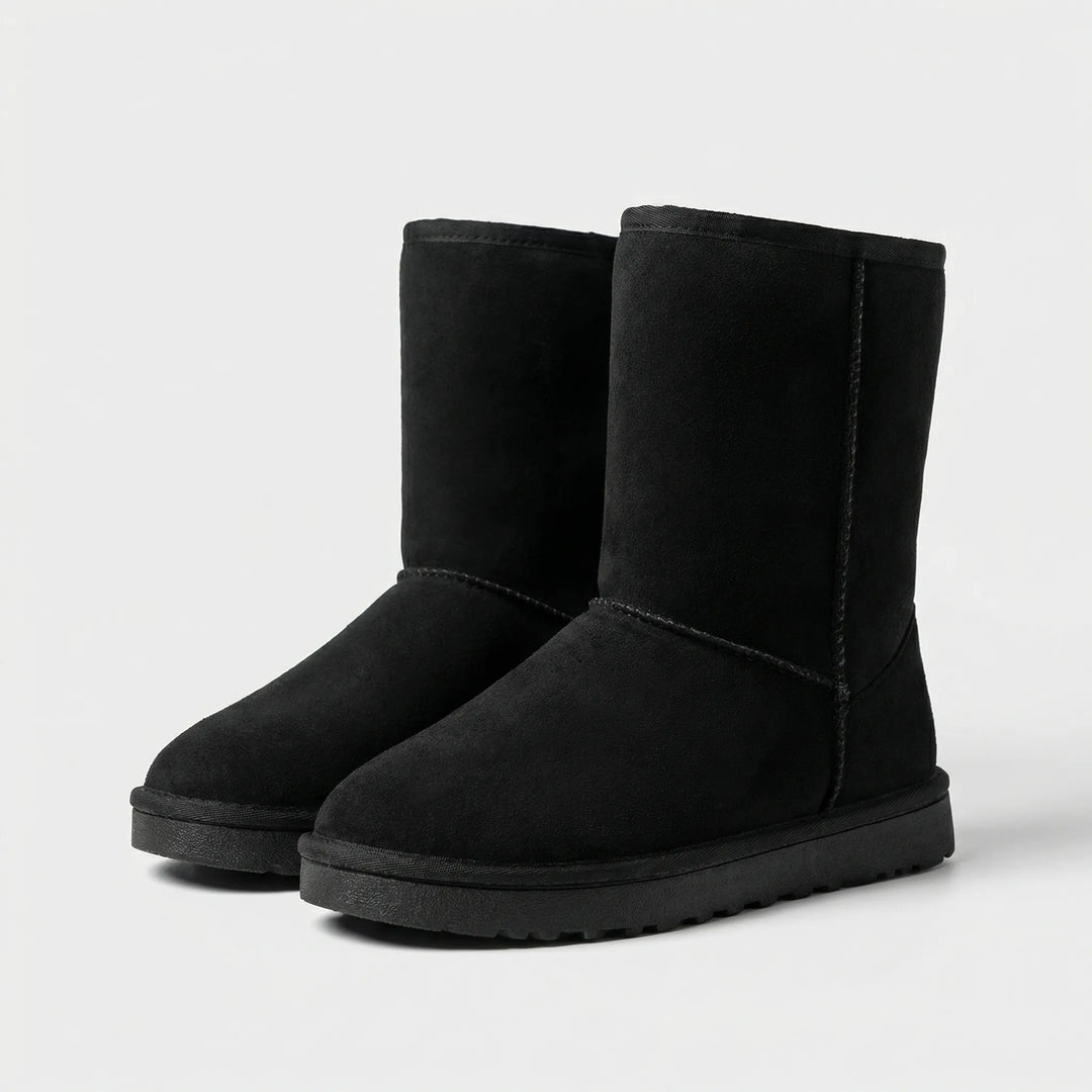 Slyvra - Stivaletto alla caviglia a metà polpaccio, modello slip-on