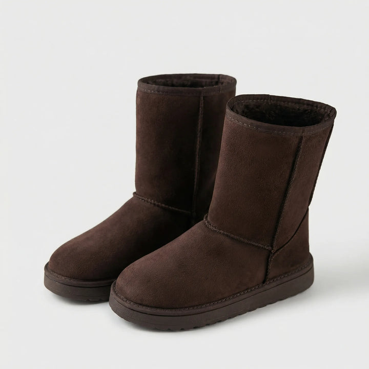 Slyvra - Stivaletto alla caviglia a metà polpaccio, modello slip-on