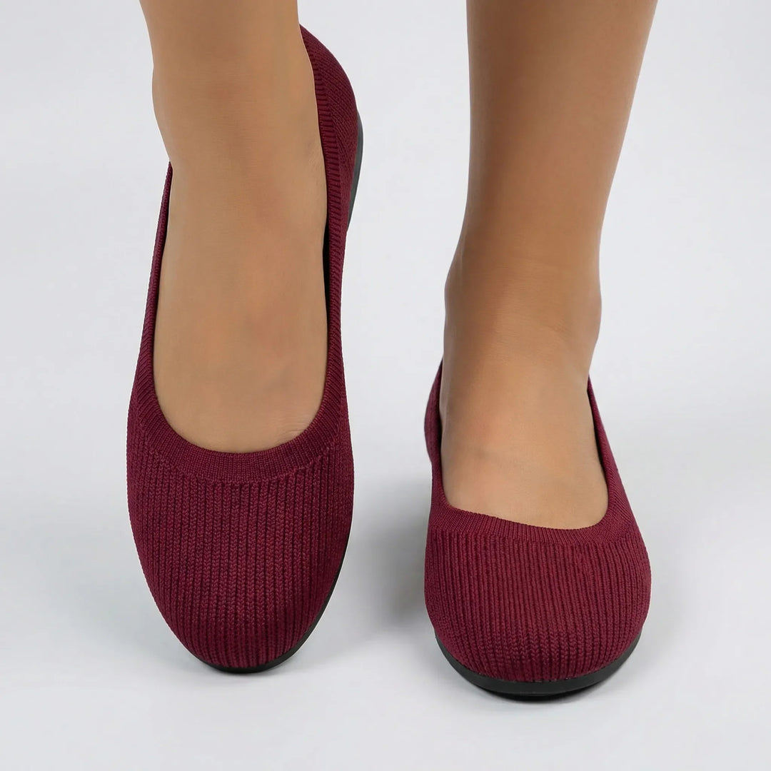 Softiva - Ballerine in maglia senza lacci
