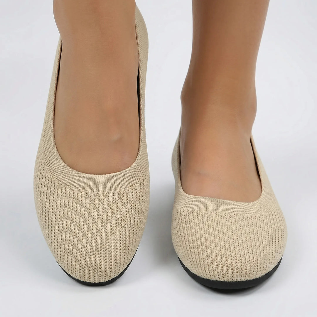 Softiva - Ballerine in maglia senza lacci