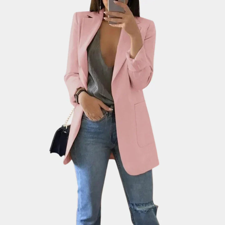Blazer Slim Lungo per Donne