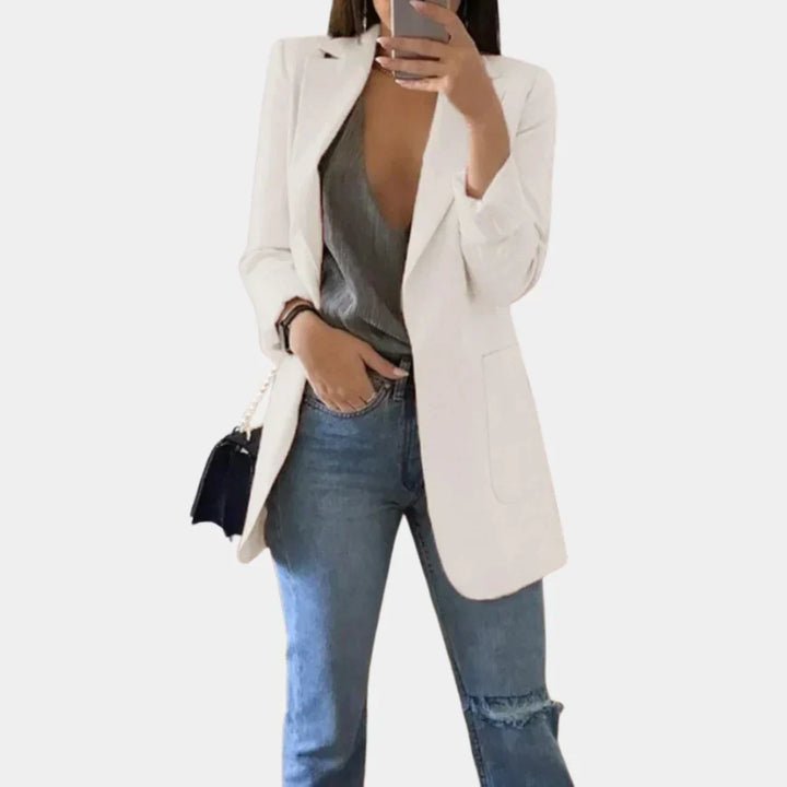 Blazer Slim Lungo per Donne