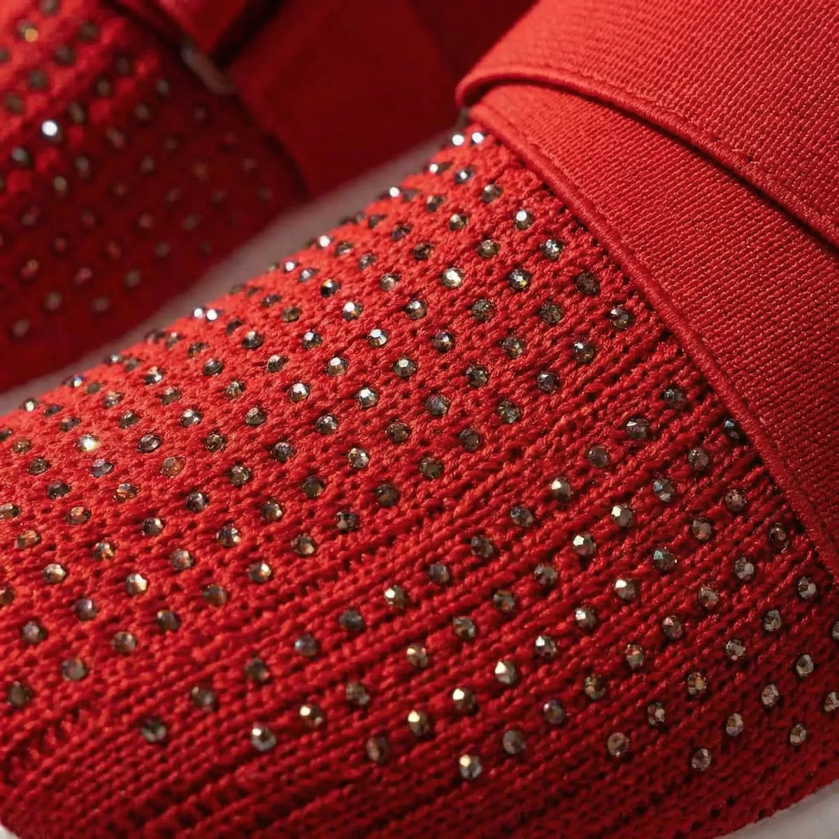 Sneaker Slip-On Con Dettaglio In Strass