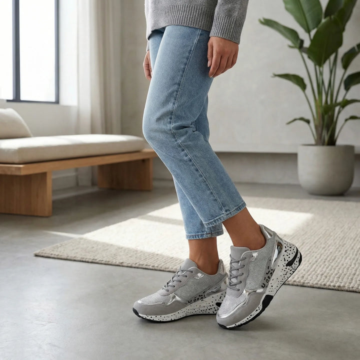 Specklova - Sneakers con plateau e lacci