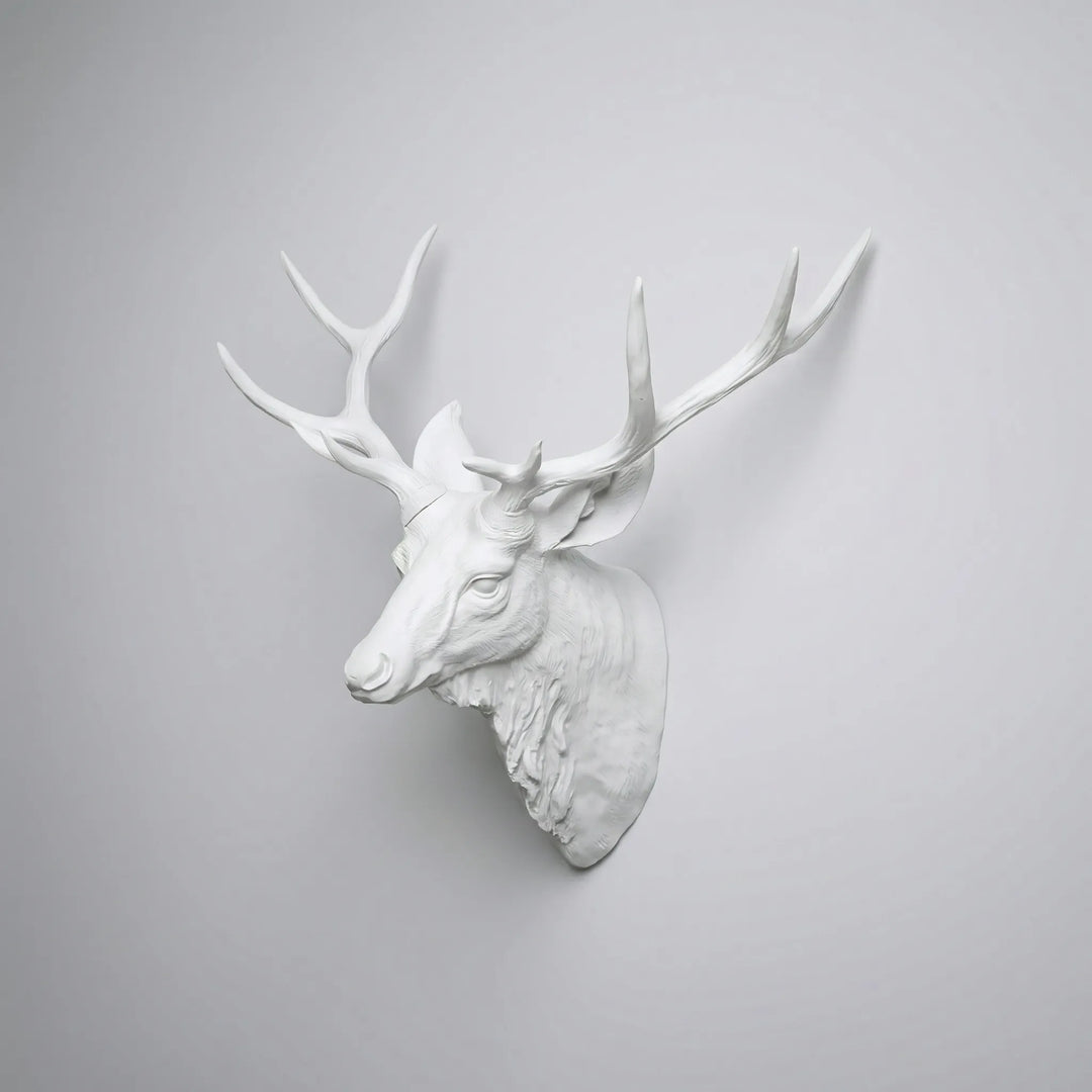 Stagvara - Scultura da parete a forma di testa di cervo finta