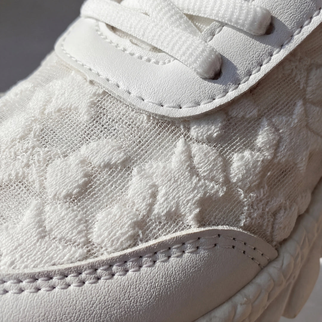 Stellux - Sneakers casual con lacci e motivo a stella