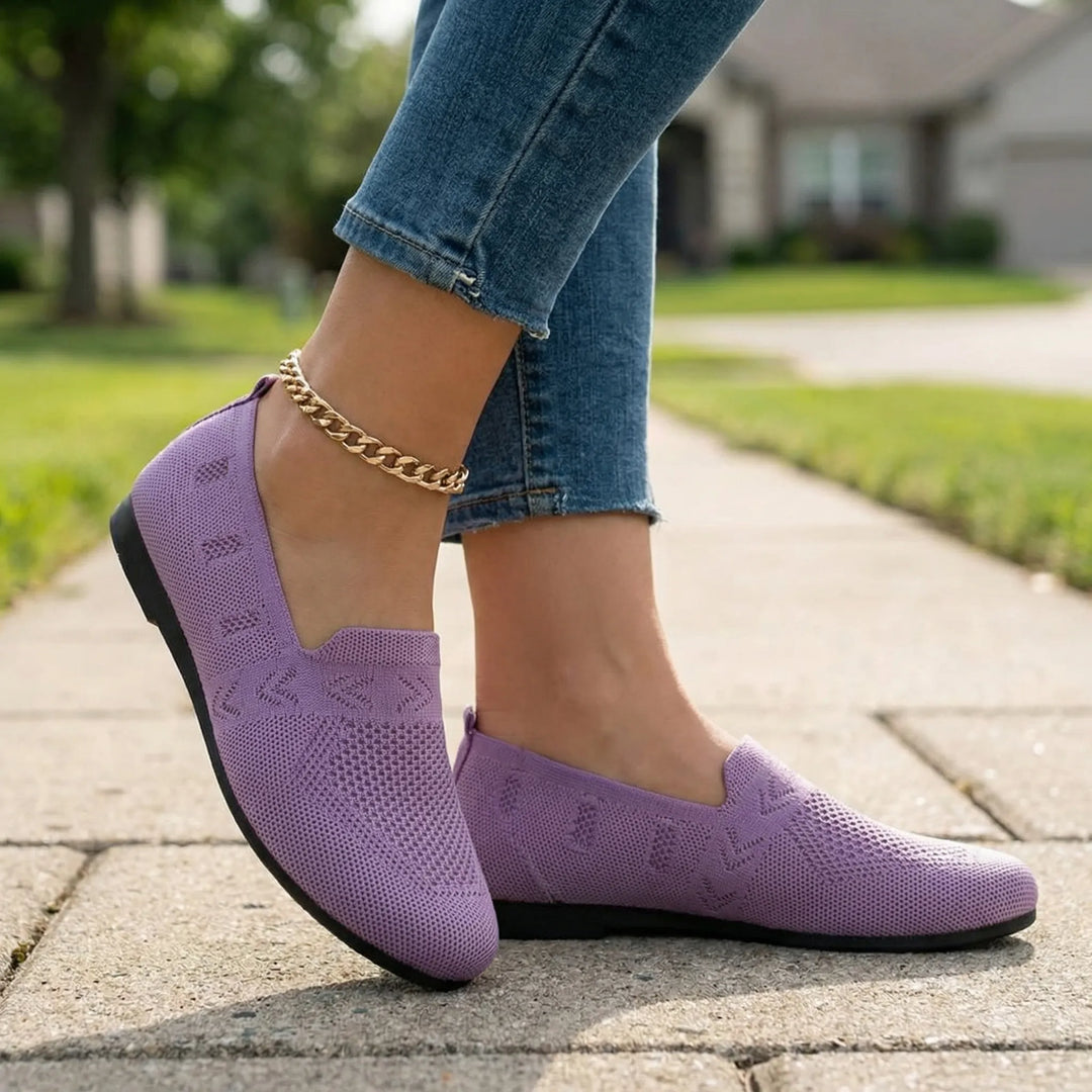 Stepflow - Mocassino piatto ortopedico senza lacci