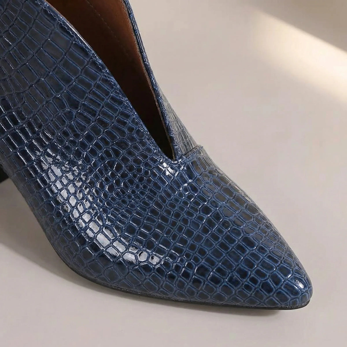Stivale alla Caviglia Stiletto Slip-On per Donne