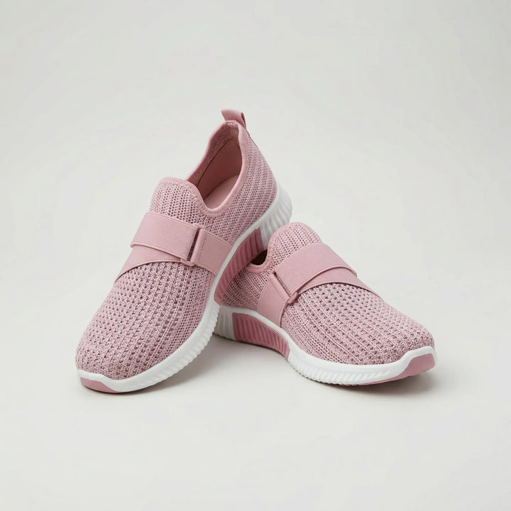Strapiva - Slip-On T-Strap Flat Shoe