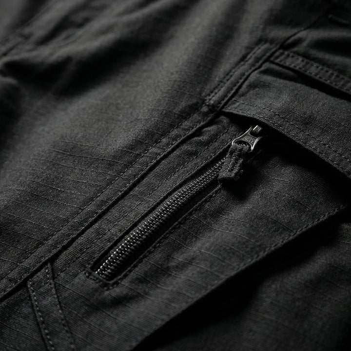 Stratchpax - Pantaloni cargo elasticizzati con più tasche