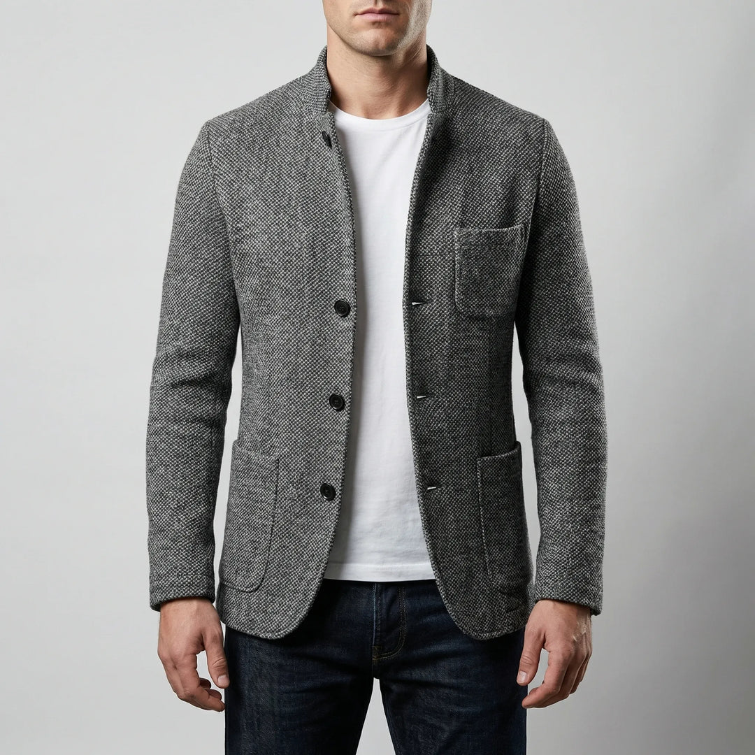 Stratton - Blazer da uomo trapuntato con imbottitura in piuma
