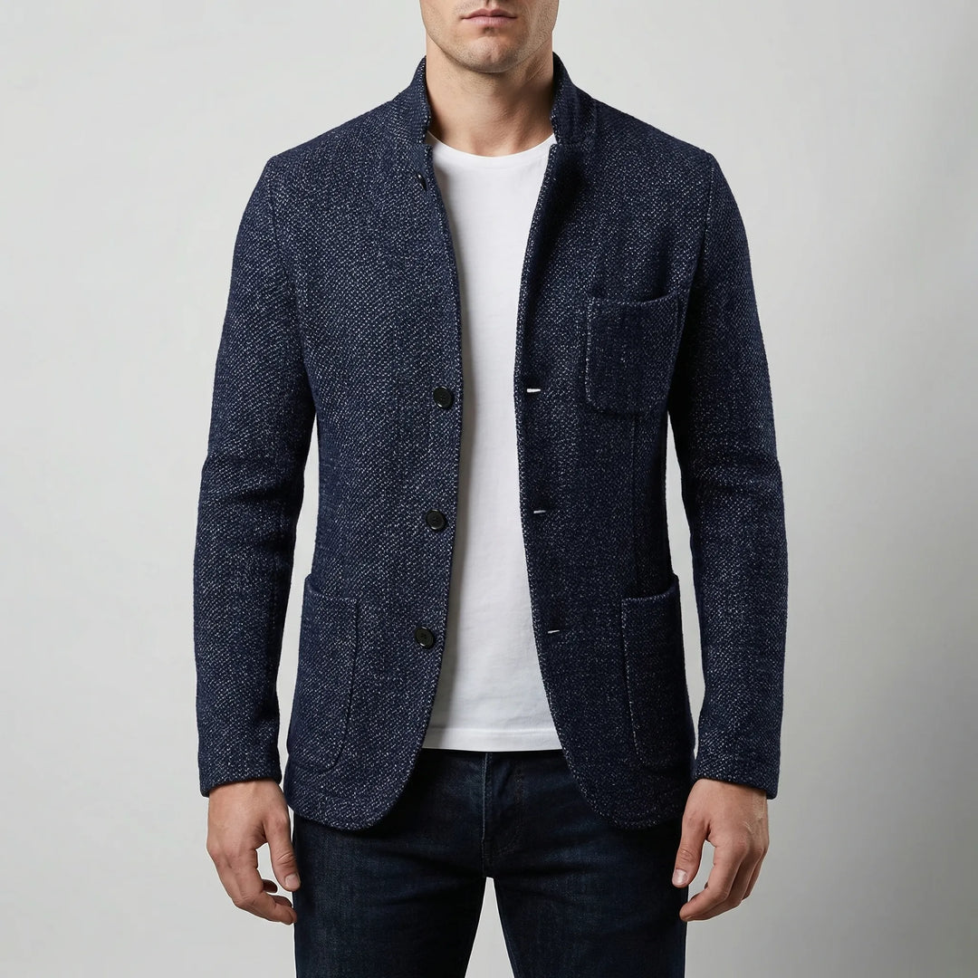 Stratton - Blazer da uomo trapuntato con imbottitura in piuma