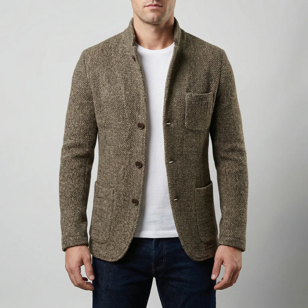 Stratton - Blazer da uomo trapuntato con imbottitura in piuma