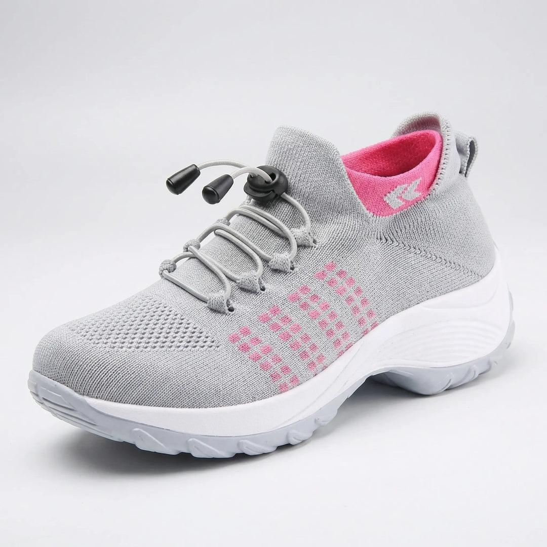 Stretchovex - Scarpa da ginnastica ortopedica ammortizzata in maglia elasticizzata