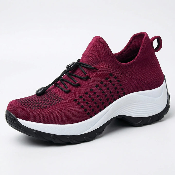 Stretchovex - Scarpa da ginnastica ortopedica ammortizzata in maglia elasticizzata