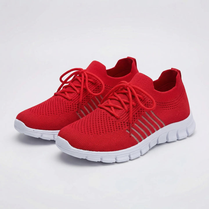 Stridella - Sneaker ortopedica da donna con lacci