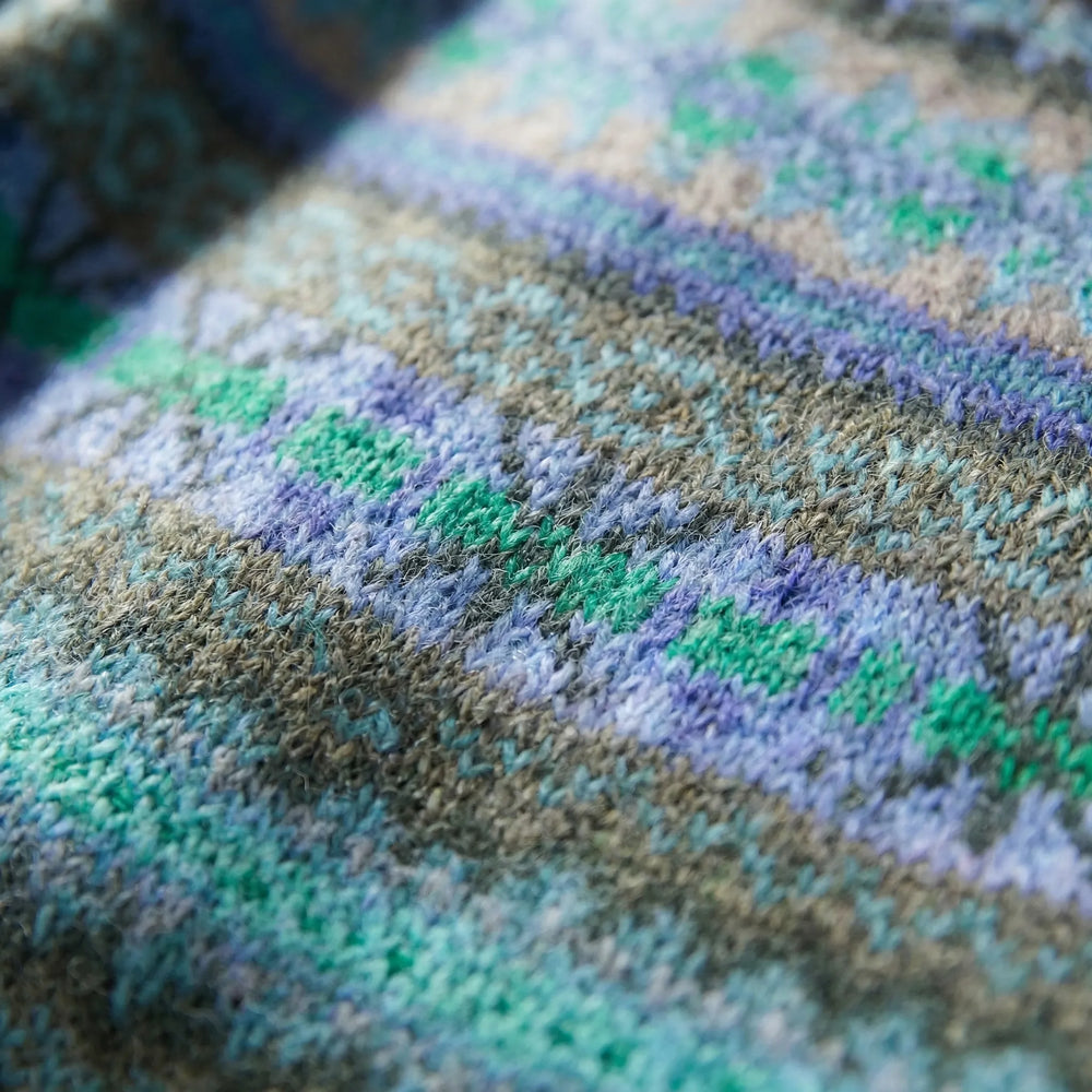 Strovina - Maglione a maniche lunghe con fantasia, vestibilità comoda