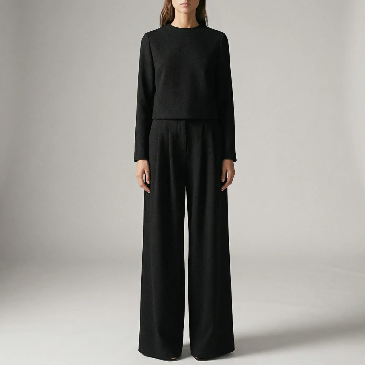 Set di Top Formale a Due Pezzi e Pantaloni per Donne