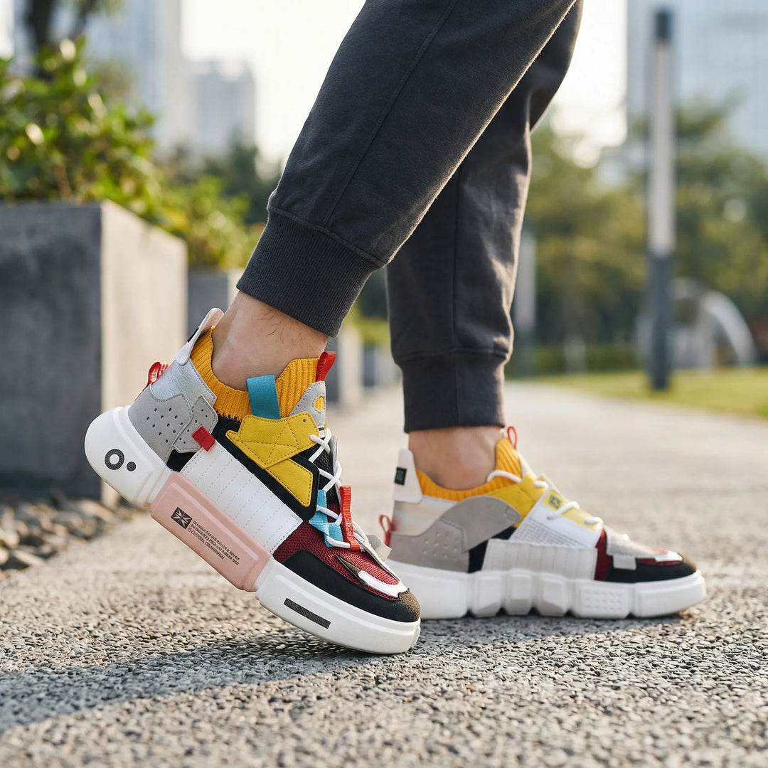 Struxlo - Sneaker stringata con suola spessa