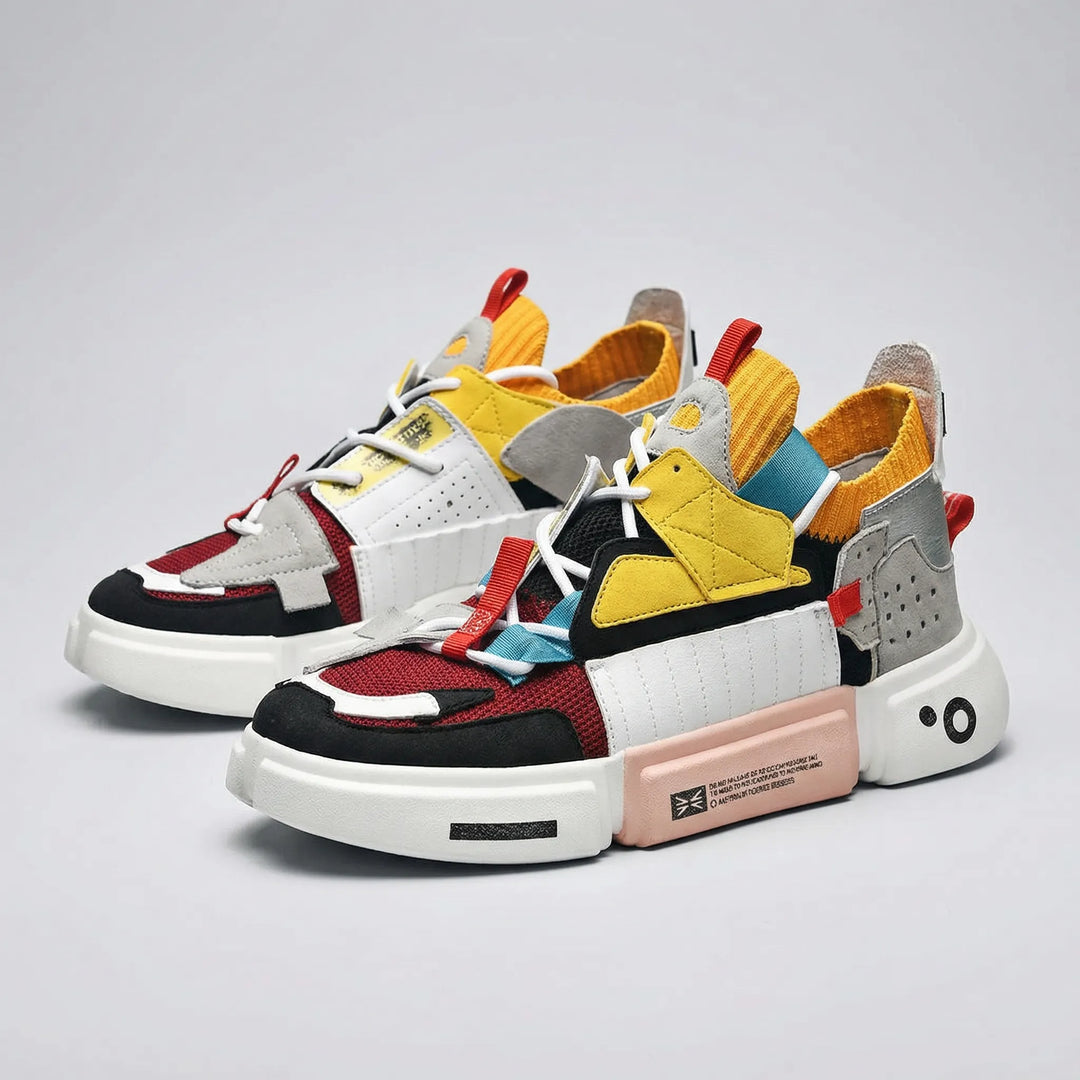 Struxlo - Sneaker stringata con suola spessa